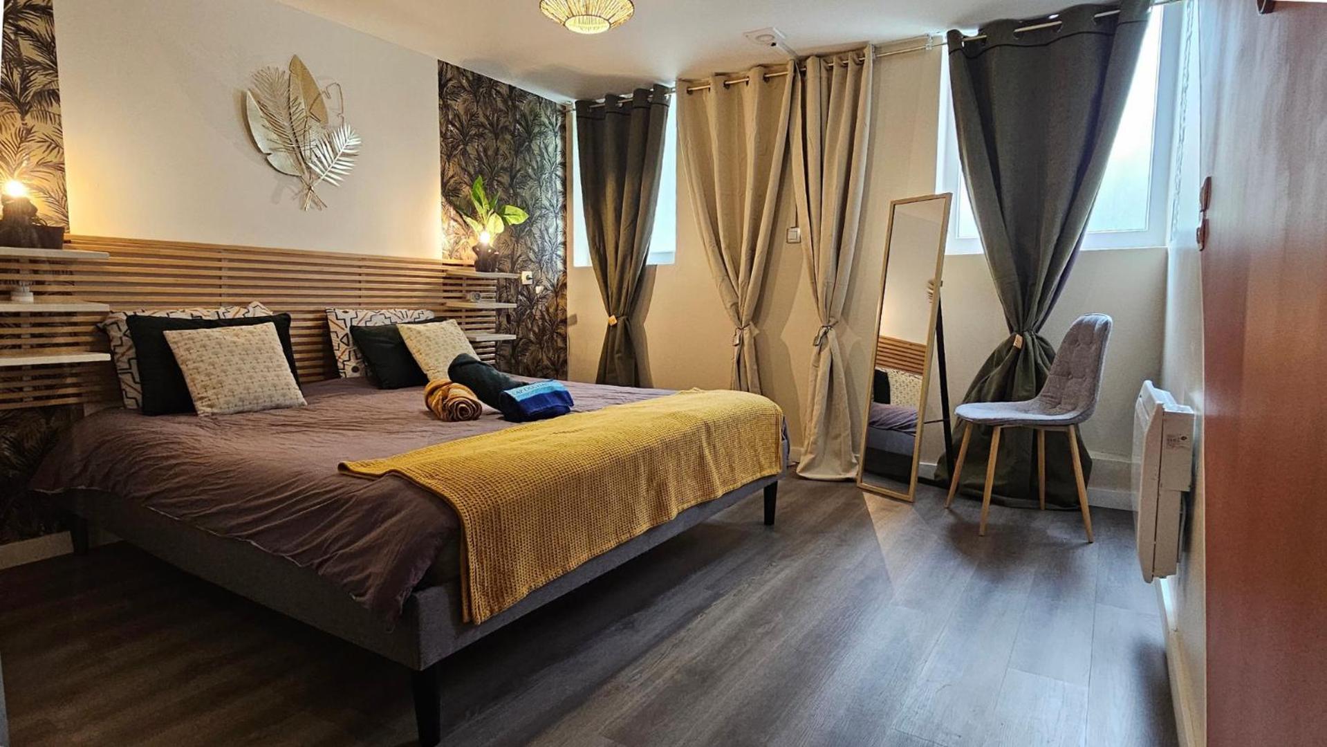 Апартаменты Le Concorde-Wifi-Clim-Parking-3Etoiles-Ockeys Bram Экстерьер фото